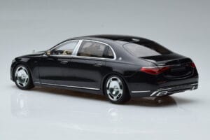 Mercedes Maybach S600 W222 V12 Biturbo Obsidian Czarny Almost Real 1:18 820115 Metal — zdjęcie 7 z 11
