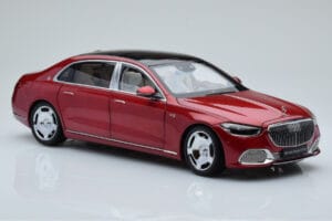 Mercedes Maybach S600 W222 V12 Biturbo Patagonia Czerwony Almost Real 1:18 820119 Metal — zdjęcie 6 z 10