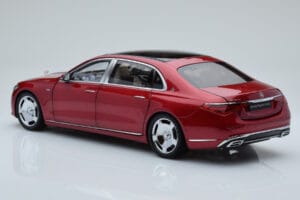 Mercedes Maybach S600 W222 V12 Biturbo Patagonia Czerwony Almost Real 1:18 820119 Metal — zdjęcie 7 z 10