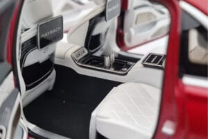 Mercedes Maybach S600 W222 V12 Biturbo Patagonia Czerwony Almost Real 1:18 820119 Metal — zdjęcie 9 z 10