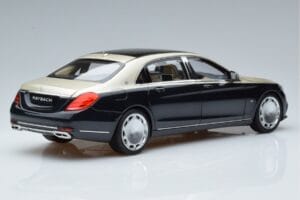 Mercedes Maybach S650 X222 Srebrno-Niebieski Norev 1:18 B66960615 Metal — zdjęcie 3 z 7