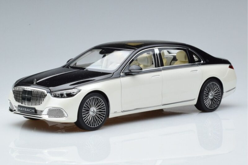 Mercedes Maybach S680 X223 Biały Norev 1:18 B66961424 Metal