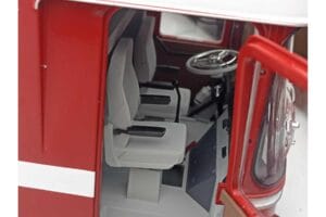 Mercedes O317 Porsche Transporter Czerwony CMR 1:18 CMR149 Metal — zdjęcie 11 z 12