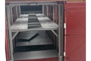 Mercedes O317 Porsche Transporter Czerwony CMR 1:18 CMR149 Metal — zdjęcie 5 z 12