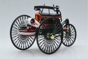 Mercedes Patent Motorwagen Zielony Norev 1:18 183701 Metal — zdjęcie 2 z 6