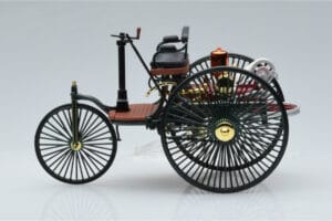 Mercedes Patent Motorwagen Zielony Norev 1:18 183701 Metal — zdjęcie 3 z 6