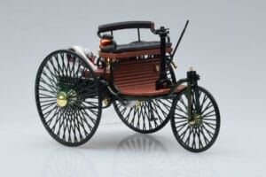 Mercedes Patent Motorwagen Zielony Norev 1:18 183701 Metal — zdjęcie 4 z 6