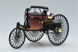 Mercedes Patent Motorwagen Zielony Norev 1:18 183701 Metal