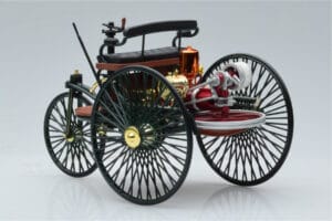 Mercedes Patent Motorwagen Zielony Norev 1:18 183701 Metal — zdjęcie 5 z 6