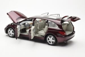 Mercedes R-Class W251 Czerwony Metaliczny Minichamps 1:18 150034602 Metal — zdjęcie 5 z 8