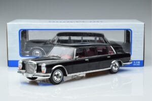 Mercedes 600 LWB Pullman W100 Czarny MCG 1:18 MCG18187 Metal — zdjęcie 6 z 6