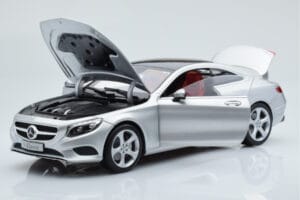 Mercedes S-Class W222 Iridium Srebrny Norev 1:18 B66961242 Metal — zdjęcie 2 z 8
