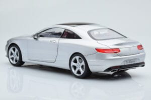 Mercedes S-Class W222 Iridium Srebrny Norev 1:18 B66961242 Metal — zdjęcie 7 z 8