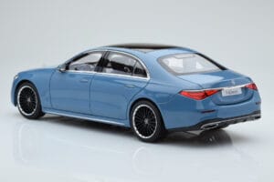 Mercedes S-Class W223 Vintage Niebieski Norev 1:18 B66960828 Metal — zdjęcie 6 z 7