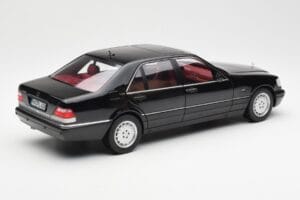 Mercedes S600 W140 Czarny Norev 1:18 183722 Metal — zdjęcie 3 z 8