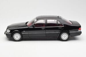 Mercedes S600 W140 Czarny Norev 1:18 183722 Metal — zdjęcie 4 z 8