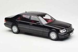 Mercedes S600 W140 Czarny Norev 1:18 183722 Metal — zdjęcie 6 z 8