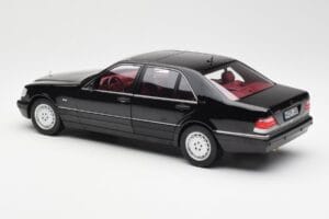 Mercedes S600 W140 Czarny Norev 1:18 183722 Metal — zdjęcie 7 z 8