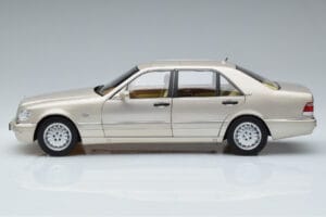 Mercedes S600 W140 Srebrny Norev 1:18 183723 Metal — zdjęcie 4 z 7