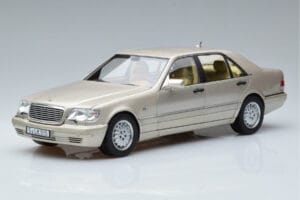 Mercedes S600 W140 Srebrny Norev 1:18 183723 Metal