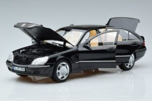 Mercedes S-Class W220 S600 Limitowana Edycja Norev 1:18 183811 Metal — zdjęcie 2 z 8