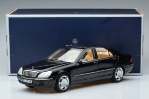 Mercedes S-Class W220 S600 Limitowana Edycja Norev 1:18 183811 Metal — zdjęcie 8 z 8