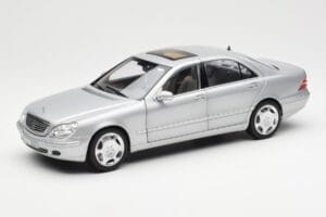 Mercedes S600 W220 Srebrny Metaliczny Norev 1:18 183810 Metal