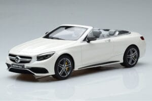 Mercedes AMG S63 A217 Kabriolet Diamond Biały GT Spirit 1:18 Mercedes AMG S63 A217 Kabriolet Diamond Biały GT Spirit 1:18 B66965712 Żywica