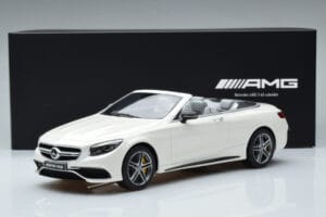 Mercedes AMG S63 A217 Kabriolet Diamond Biały GT Spirit 1:18 B66965712 Żywica — zdjęcie 6 z 6