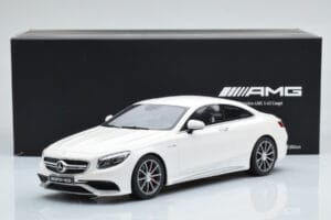 Mercedes AMG S63 C217 Coupe Biały GT Spirit 1:18 B66960372 Żywica — zdjęcie 6 z 6