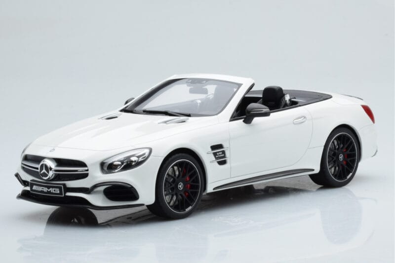 Mercedes AMG SL63 R231 Biały GT Spirit 1:18 B66965708 Żywica