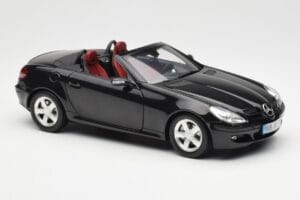 Mercedes SLK R171 Obsidian Czarny Metallic Minichamps 1:18 B66962319 Metal — zdjęcie 7 z 9
