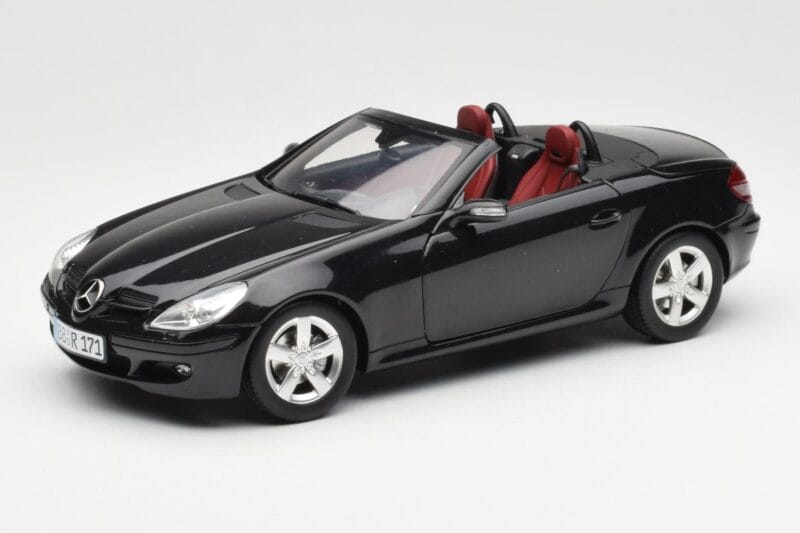 Mercedes SLK R171 Obsidian Czarny Metallic Minichamps 1:18 B66962319 Metal