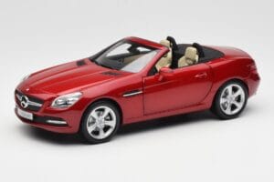 Mercedes SLK R172 Designo Zircon Czerwony Minichamps 1:18 B66960513 Metal