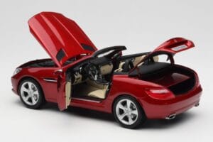 Mercedes SLK R172 Designo Zircon Czerwony Minichamps 1:18 B66960513 Metal — zdjęcie 5 z 8