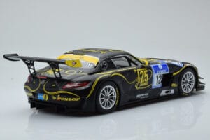 Mercedes SLS AMG GT3 Rowe Racing #125 Zehe / Bullitt / Renger / Hartung ADAC 24 Hours of Nurburgring 2013 Minichamps 1:18 151 — zdjęcie 2 z 6