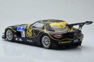 Mercedes SLS AMG GT3 Rowe Racing #125 Zehe / Bullitt / Renger / Hartung ADAC 24 Hours of Nurburgring 2013 Minichamps 1:18 151 — zdjęcie 5 z 6
