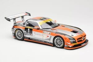Mercedes SLS AMG GT3 #1 Team Abu Dhabi By Black Falcon K. Al Qubaisi / Edwards / M. Bleekemolen / B. Schneider Winners 24 Hou — zdjęcie 4 z 6