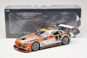 Mercedes SLS AMG GT3 #1 Team Abu Dhabi By Black Falcon K. Al Qubaisi / Edwards / M. Bleekemolen / B. Schneider Winners 24 Hou — zdjęcie 6 z 6