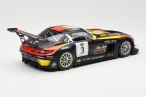 Mercedes SLS AMG GT3 #3 Team Abu Dhabi By Black Falcon K. Al Qubaisi / M. Bleekemolen / B. Schneider Winners Gulf 12 Hours Ab — zdjęcie 2 z 6
