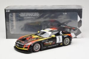 Mercedes SLS AMG GT3 #3 Team Abu Dhabi By Black Falcon K. Al Qubaisi / M. Bleekemolen / B. Schneider Winners Gulf 12 Hours Ab — zdjęcie 6 z 6