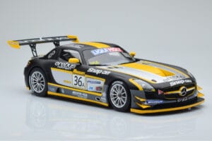 Mercedes SLS AMG GT3 Team Erebus Motorsport #36 B. Schneider / A. Jager / C. Roloff Winners Bathurst 12 Hours 2013 Minichamps — zdjęcie 4 z 6