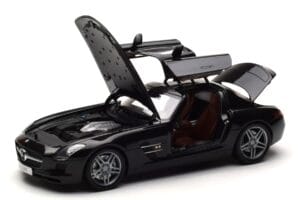 Mercedes SLS AMG Obsidian Czarny Metalic Minichamps 1:18 B66960042 Metal — zdjęcie 2 z 7