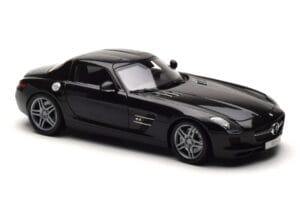 Mercedes SLS AMG Obsidian Czarny Metalic Minichamps 1:18 B66960042 Metal — zdjęcie 5 z 7