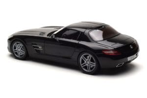Mercedes SLS AMG Obsidian Czarny Metalic Minichamps 1:18 B66960042 Metal — zdjęcie 6 z 7