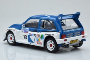 MG Metro 6R4 #10 M. Wilson / N. Harris RAC Rally 1986 IXO 1:18 18RMC068A Metal — zdjęcie 5 z 6