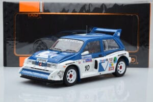 MG Metro 6R4 #10 M. Wilson / N. Harris RAC Rally 1986 IXO 1:18 18RMC068A Metal — zdjęcie 6 z 6