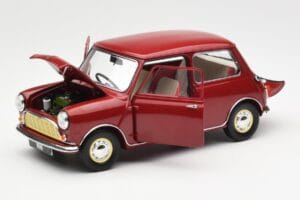 Morris Mini Minor Czerwony Kyosho 1:18 08964R Metal — zdjęcie 2 z 8