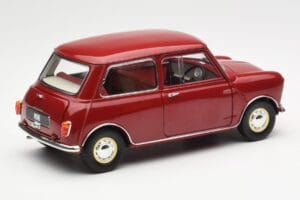 Morris Mini Minor Czerwony Kyosho 1:18 08964R Metal — zdjęcie 3 z 8