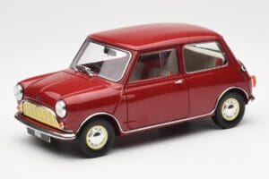 Morris Mini Minor Czerwony Kyosho 1:18 08964R Metal